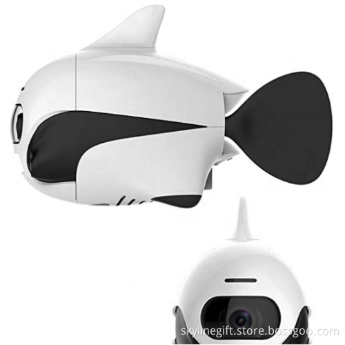 ROBOSEA BIKI Submersible Wireless Remote Control Underwater Drone with 4K HD Camera WIFI Connection Bionic Design Fish Robot Pet